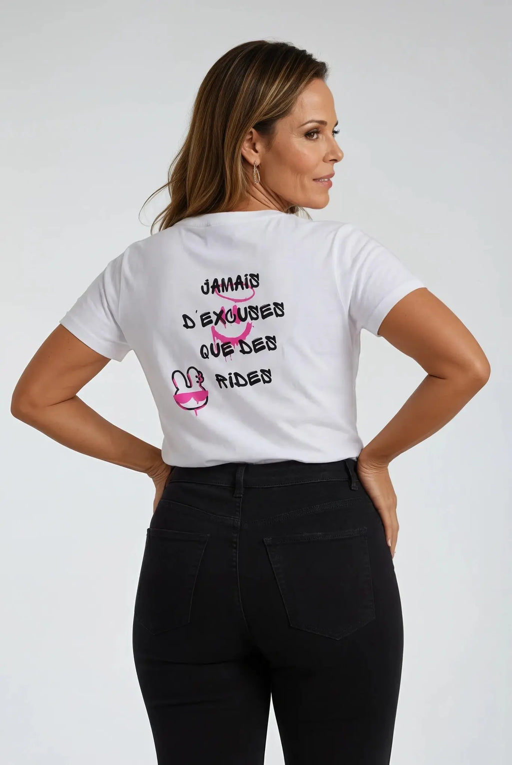 T-shirt Jamais d'excuses Colibri Riders