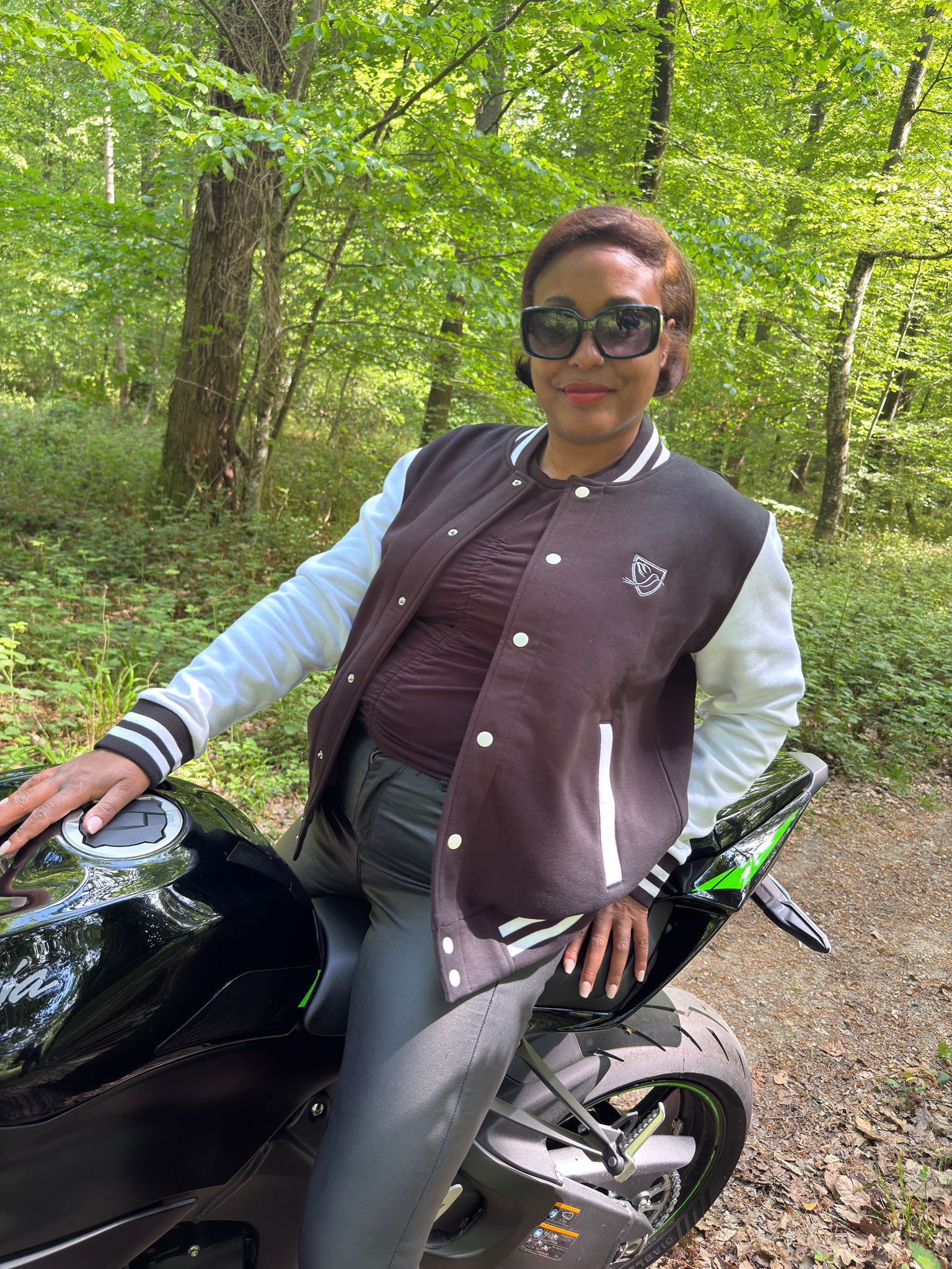 Veste Teddy Brodée Colibri Riders Colibri Riders