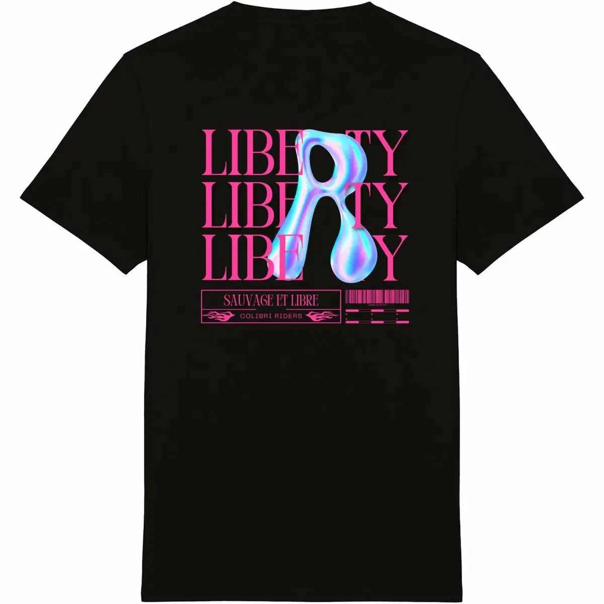 T-shirt Liberty – Édition Ride Colibri Riders