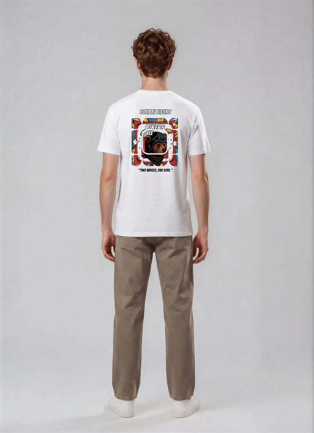 T-shirt Pop Art Grizzly Colibri Riders