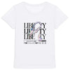 T-shirt Liberty Chrome