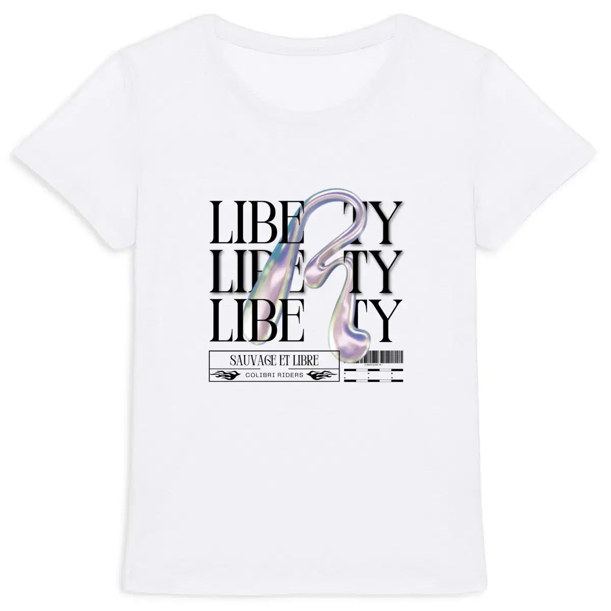 T-shirt Liberty Chrome Colibri Riders