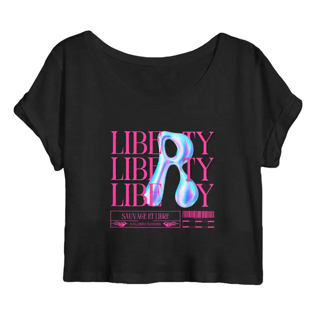 Crop Top Liberty Colibri Riders