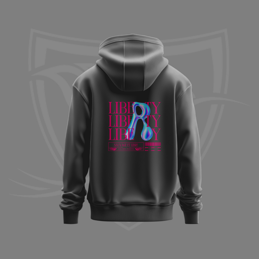 Liberty sweatshirt hoodie Colibri Riders