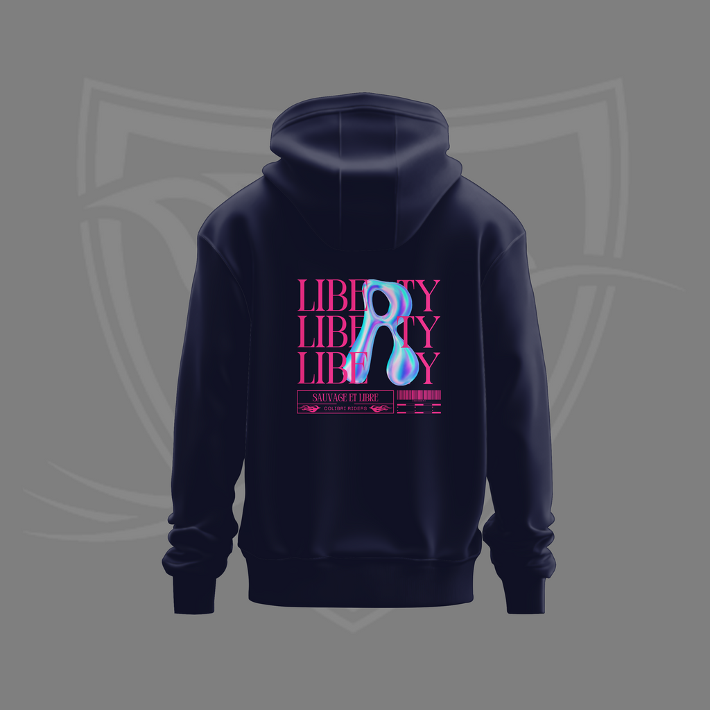 Liberty sweatshirt hoodie Colibri Riders