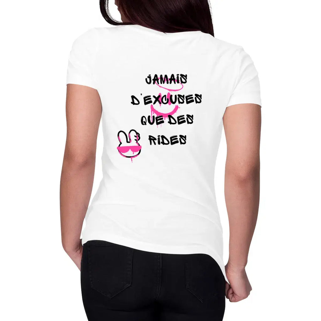 T-shirt Jamais d'excuses Colibri Riders