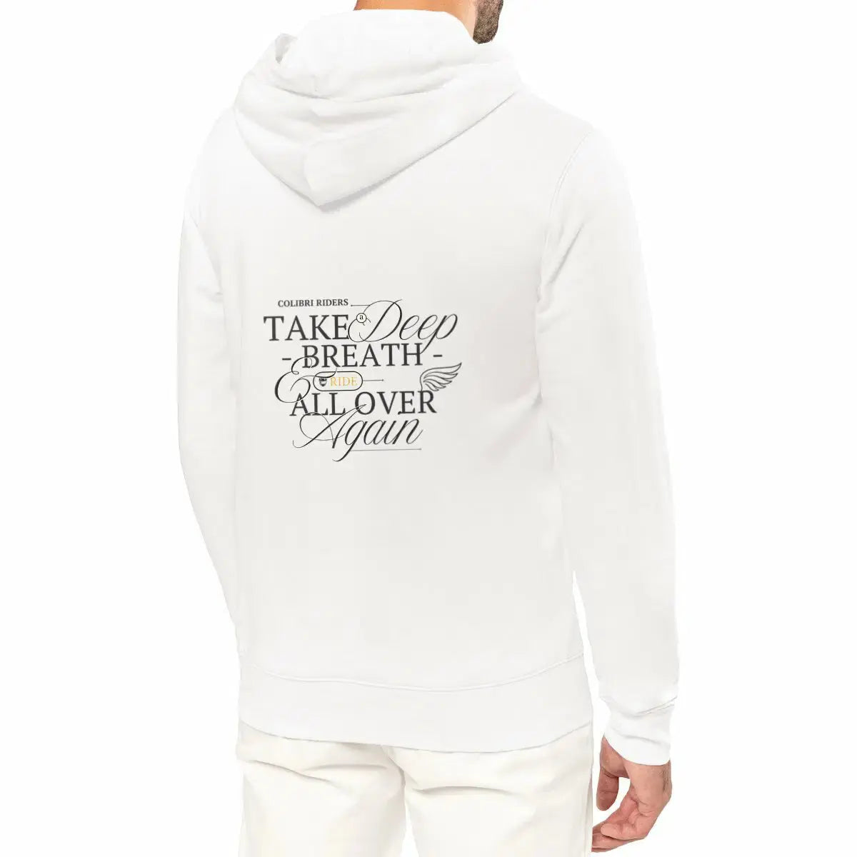 Hoodie Deep Breath Colibri Riders